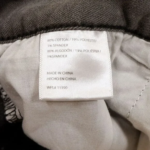 Weatherproof Jeans Womens 8 Runs Small Skinny Ankle Gray Measures 27 x 26.5 - Picture 4 of 9